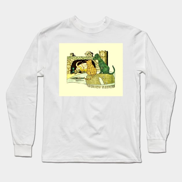 Fireside Friends Long Sleeve T-Shirt by PictureNZ